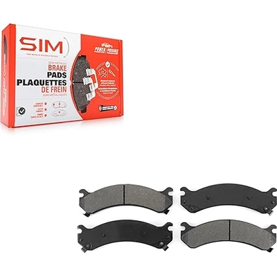 Front Semi Metallic Pads by SIM - SIM-784 pa5
