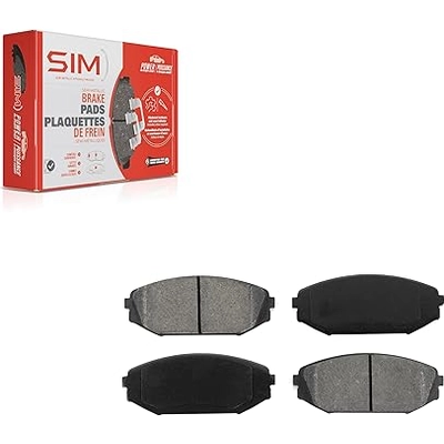 Front Semi Metallic Pads by SIM - SIM-793 pa8