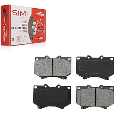 Front Semi Metallic Pads by SIM - SIM-812 pa4