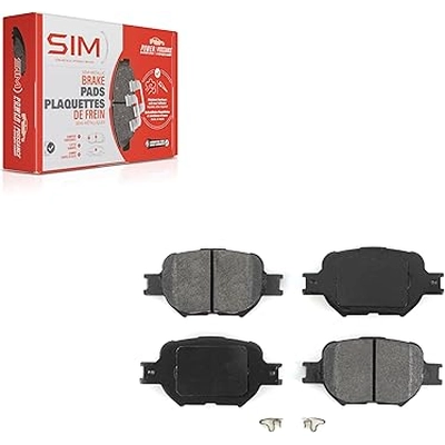 Front Semi Metallic Pads by SIM - SIM-817 pa7