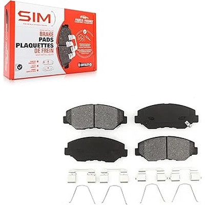 Front Semi Metallic Pads by SIM - SIM-914 pa10