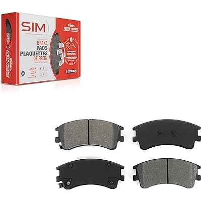 Front Semi Metallic Pads by SIM - SIM-957 pa4