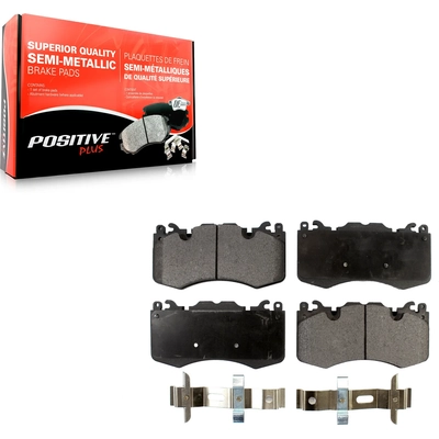 Front Semi Metallic Pads by TRANSIT WAREHOUSE - PPF-D1426 pa5