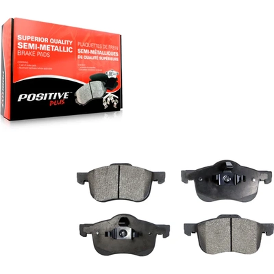 Front Semi Metallic Pads by TRANSIT WAREHOUSE - PPF-D794 pa5