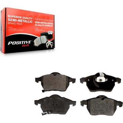 Front Semi Metallic Pads by TRANSIT WAREHOUSE - PPF-D819 pa4
