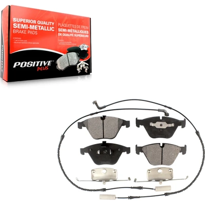 TRANSIT WAREHOUSE - PPF-D918A - Front Semi Metallic Pads pa4