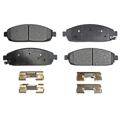 Front Semi Metallic Pads by TRANSIT WAREHOUSE - PPF-D1080 pa4