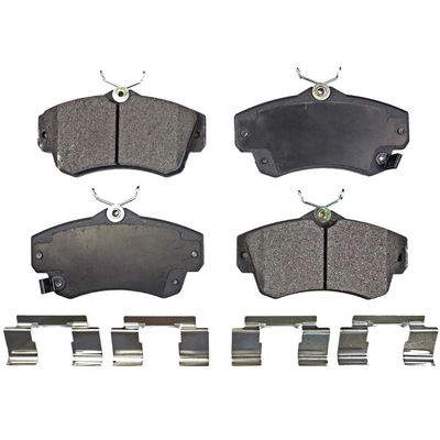 Front Semi Metallic Pads by TRANSIT WAREHOUSE - PPF-D841 pa4