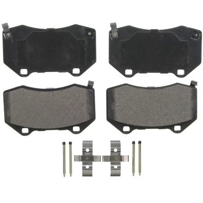 Front Semi Metallic Pads by WAGNER - ZX1379 pa1