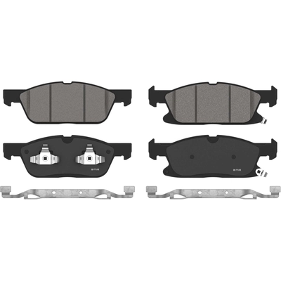 Front Semi Metallic Pads by WAGNER - ZX2180 pa1
