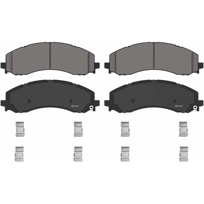 Front Semi Metallic Pads by WAGNER - ZX2223 pa2
