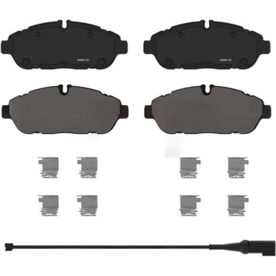 Front Semi Metallic Pads by WAGNER - ZX2301 pa3