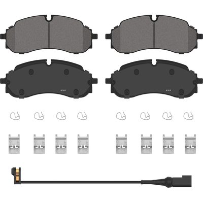 Front Semi Metallic Pads by WAGNER - ZX2423 pa2