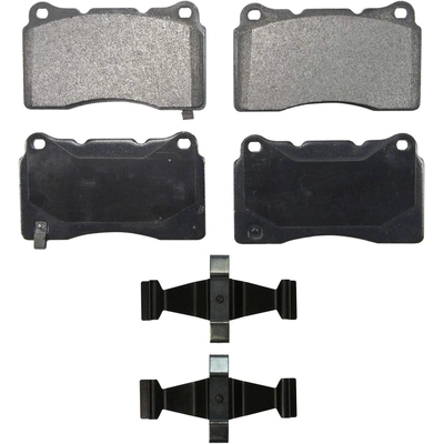 Front Semi Metallic Pads by WAGNER - ZX1001A pa26