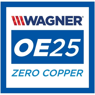 Front Semi Metallic Pads by WAGNER - ZX149 pa37