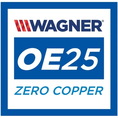 Front Semi Metallic Pads by WAGNER - ZX1835 pa20