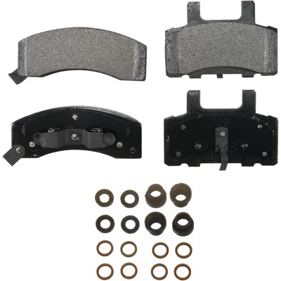 Front Semi Metallic Pads by WAGNER - ZX370 pa26