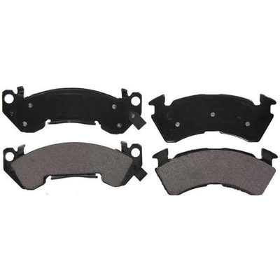 Front Semi Metallic Pads by WAGNER - ZX614 pa1