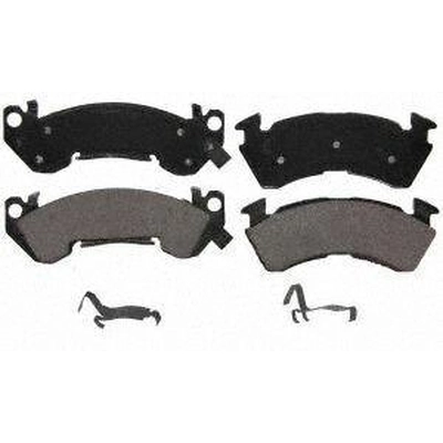Front Semi Metallic Pads by WAGNER - ZX614 pa4