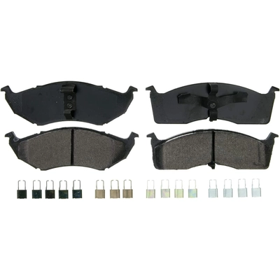 Front Semi Metallic Pads by WAGNER - ZX642 pa24