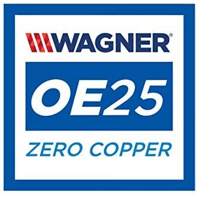 Front Semi Metallic Pads by WAGNER - ZX805 pa11