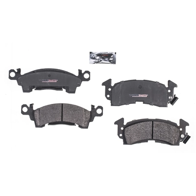 Front Semi Metallic Pads by WORLDPARTS - D52M pa2