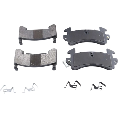 WORLDPARTS SYNERGY - WSD154MH - Plaquettes avant semi-métallique pa1