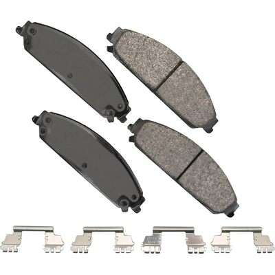 Front Severe Duty Pads by AKEBONO - SDF1058 pa1