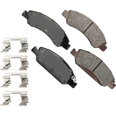 Front Severe Duty Pads by AKEBONO - SDF1363 pa1