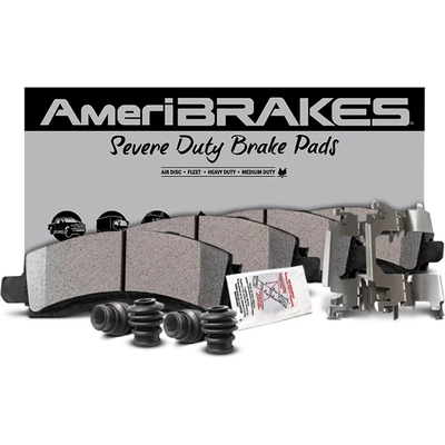 Front Severe Duty Pads by AMERIBRAKES - ASD2250 pa2