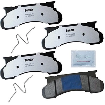 Front Severe Duty Pads by BENDIX - MKD120FM pa8