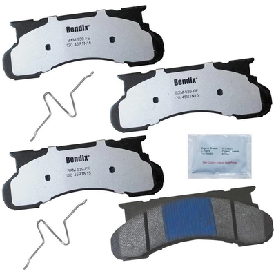Front Severe Duty Pads by BENDIX - MKD120FM pa9