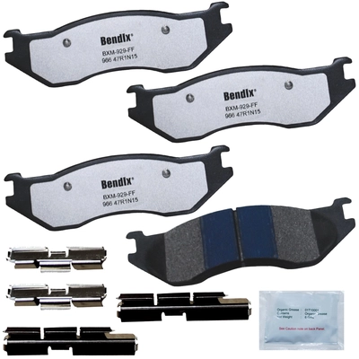 Front Severe Duty Pads by BENDIX - MKD966FM pa1