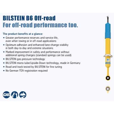 Front Shock Absorber by BILSTEIN - 24-188296 pa2