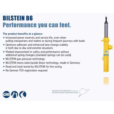 Front Shock Absorber by BILSTEIN - 24-239943 pa5