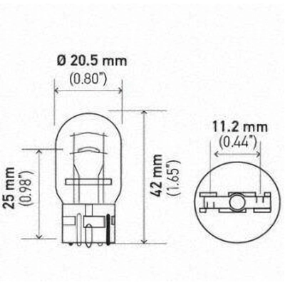 Front Side Marker (Pack of 10) by HELLA - 7443 pa12