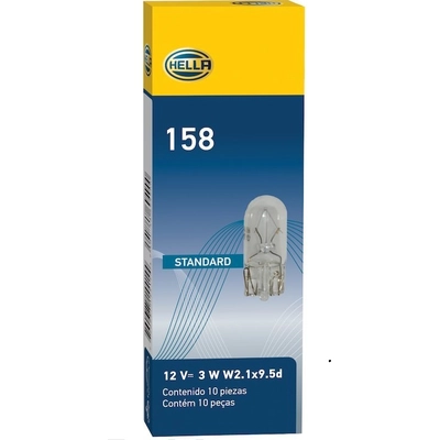 HELLA - 158 - Light Bulb (Pack of 10) pa3