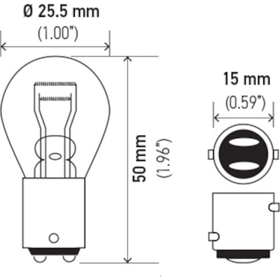 Front Sidemarker (Pack of 10) by HELLA - 2357NA pa2