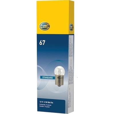 HELLA - 67 - License Plate Lamp Bulb pa2