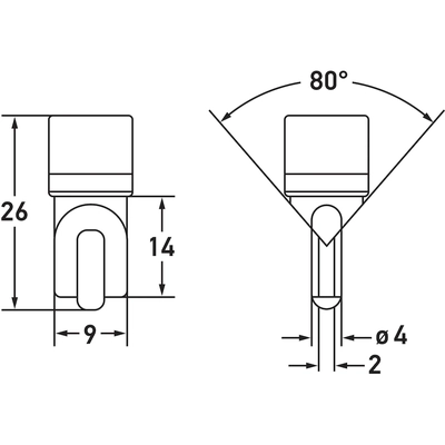 HELLA - 921LED5K - Ash Tray Light Bulb pa2