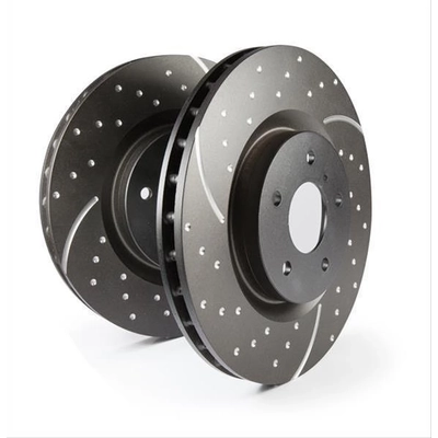 Front Slotted Rotor by EBC BRAKE - GD7105 pa4