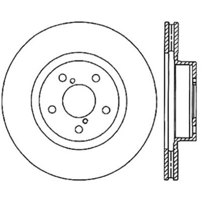 Front Slotted Rotor by STOPTECH - 126.47021SR pa7