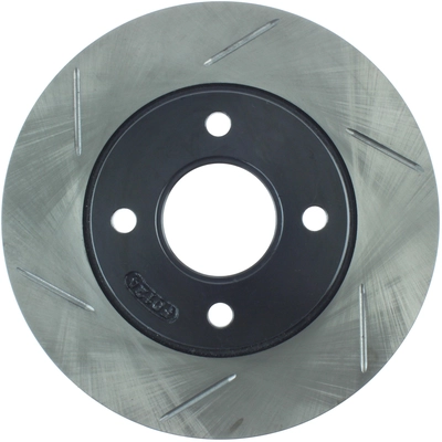Front Slotted Rotor by STOPTECH - 126.61061SR pa16