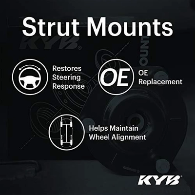 Front Strut Mount by KYB - SM5027 pa4