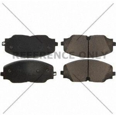 Front Super Premium Ceramic Pads by CENTRIC PARTS - 105.60110 pa8