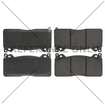 Front Super Premium Semi Metallic Pads by CENTRIC PARTS - 104.18530 pa4