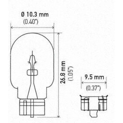 Front Turn Signal (Pack of 10) by HELLA - 194NA pa2