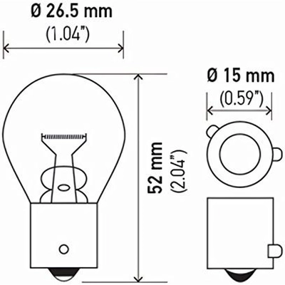 Front Turn Signal by HELLA - 7507TB pa5