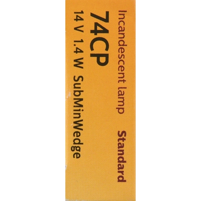 Front Turn Signal (Pack of 10) by PHILIPS - 74CP pa1