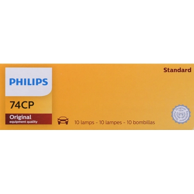 Front Turn Signal (Pack of 10) by PHILIPS - 74CP pa2